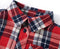 vidaXL-Kinderoverhemd-geruit-92-rood-en-marineblauw