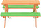 vidaXL - Kinderpicknicktafel - met - banken - 89x79x50 - cm - massief - vurenhout