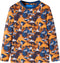 vidaXL - Kinderpyjama - met - lange - mouwen - 104 - cognackleurig