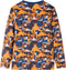 vidaXL - Kinderpyjama - met - lange - mouwen - 104 - cognackleurig
