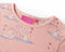 vidaXL - Kinderpyjama - met - lange - mouwen - 104 - lichtroze
