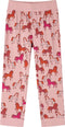 vidaXL - Kinderpyjama - met - lange - mouwen - 104 - lichtroze