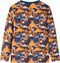 vidaXL - Kinderpyjama - met - lange - mouwen - 116 - cognackleurig