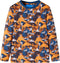 vidaXL - Kinderpyjama - met - lange - mouwen - 116 - cognackleurig