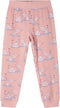 vidaXL - Kinderpyjama - met - lange - mouwen - 116 - lichtroze