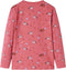 vidaXL - Kinderpyjama - met - lange - mouwen - 116 - oudroze