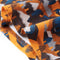 vidaXL - Kinderpyjama - met - lange - mouwen - 128 - cognackleurig