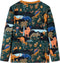 vidaXL - Kinderpyjama - met - lange - mouwen - 128 - donkergroen