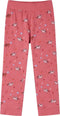 vidaXL - Kinderpyjama - met - lange - mouwen - 128 - oudroze