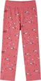 vidaXL - Kinderpyjama - met - lange - mouwen - 140 - oudroze