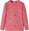 vidaXL - Kinderpyjama - met - lange - mouwen - 140 - oudroze