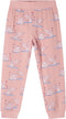 vidaXL - Kinderpyjama - met - lange - mouwen - 92 - lichtroze