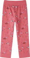 vidaXL - Kinderpyjama - met - lange - mouwen - 92 - oudroze