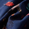 vidaXL-Kinderrok-dierenprint-140-marineblauw