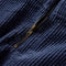 vidaXL-Kinderrok-met-zakken-ribfluweel-140-marineblauw