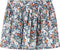 vidaXL-Kinderrokje-bloemenprint-128-donkerblauw