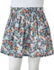 vidaXL-Kinderrokje-bloemenprint-128-donkerblauw