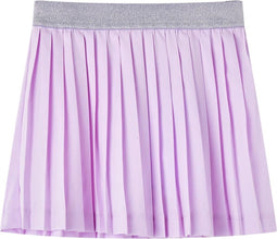 vidaXL-Kinderrokje-geplooid-104-lila