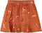 vidaXL-Kinderrokje-met-paardenprint-116-cognackleurig