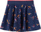 vidaXL-Kinderrokje-met-paddenstoelenprint-104-marineblauw