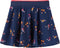 vidaXL-Kinderrokje-met-paddenstoelenprint-116-marineblauw