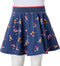vidaXL-Kinderrokje-met-paddenstoelenprint-116-marineblauw