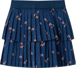 vidaXL-Kinderrokje-met-regenbogenprint-104-marineblauw