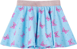 vidaXL-Kinderrokje-vlinderprint-104-blauw
