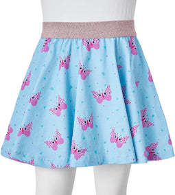 vidaXL-Kinderrokje-vlinderprint-92-blauw