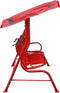 vidaXL Kinderschommelstoel rood