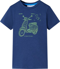 vidaXL-Kindershirt-92-donkerblauw