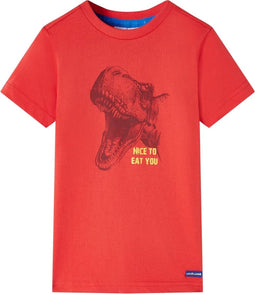vidaXL-Kindershirt-92-rood