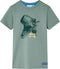 vidaXL-Kindershirt-dinosaurusprint-104-kakikleurig