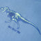 vidaXL-Kindershirt-dinosaurusprint-104-middelblauw