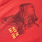 vidaXL-Kindershirt-dinosaurusprint-116-rood
