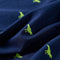 vidaXL-Kindershirt-dinosaurusprint-128-marineblauw