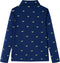 vidaXL-Kindershirt-dinosaurusprint-128-marineblauw
