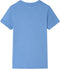 vidaXL-Kindershirt-dinosaurusprint-128-middelblauw