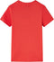 vidaXL-Kindershirt-dinosaurusprint-128-rood