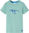 vidaXL-Kindershirt-dinosaurusprint-140-lichtkakikleurig