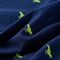 vidaXL-Kindershirt-dinosaurusprint-92-marineblauw