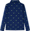 vidaXL-Kindershirt-dinosaurusprint-92-marineblauw