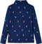 vidaXL-Kindershirt-hondenprint-104-marineblauw