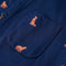 vidaXL-Kindershirt-hondenprint-140-marineblauw
