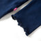 vidaXL-Kindershirt-lange-mouwen-ballerinaprint-128-marineblauw