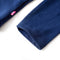 vidaXL-Kindershirt-lange-mouwen-en-woord-in-pailletten-128-marineblauw