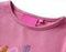 vidaXL-Kindershirt-lange-mouwen-met-woord-in-pailletten-92-frambozenkleur