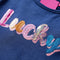 vidaXL-Kindershirt-lange-mouwen-met-woord-in-pailletten-92-marineblauw