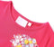 vidaXL-Kindershirt-met-bloemenprint-104-felroze