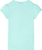 vidaXL-Kindershirt-met-bloemenprint-128-lichtmintkleurig